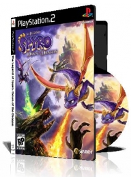 Legend of Spyro The  Dawn of the Dragon با کاور کامل و قاب وچاپ روی دیسک